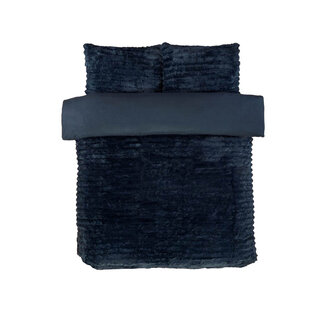 So Soft Rabbit Faux Fur dekbedovertrek - Blauw