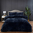 Rabbit Faux Fur dekbedovertrek - Blauw