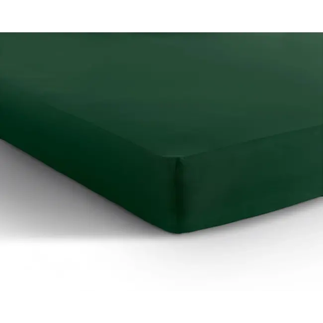 Hoeslaken - enkel jersey 135gr - groen