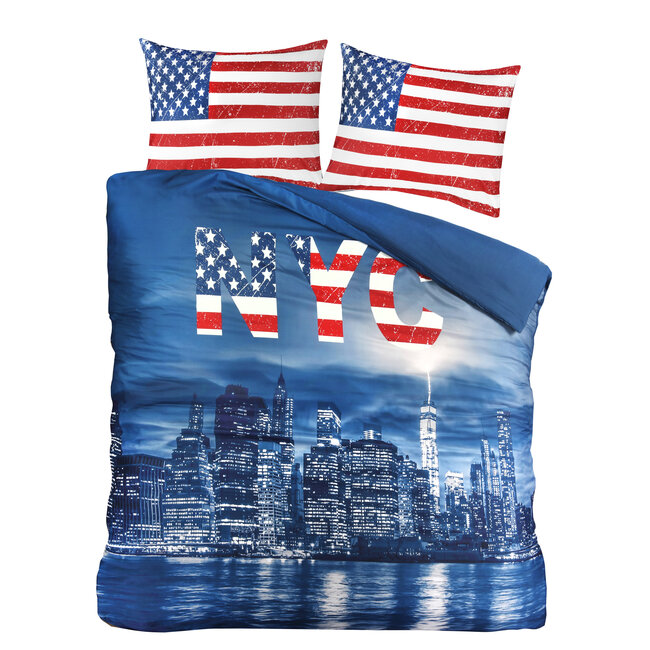 Microvezel dekbedovertrek New York