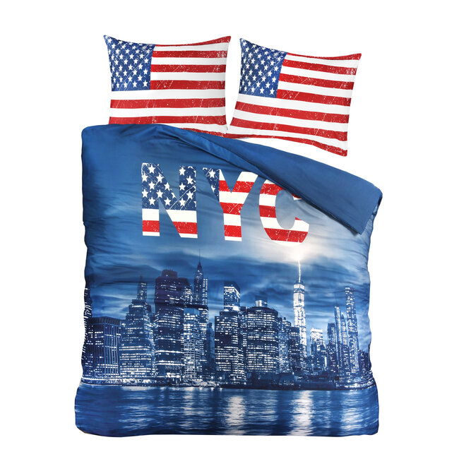 Microvezel dekbedovertrek New York