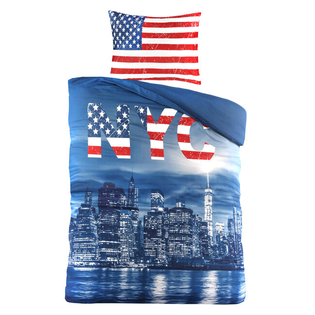 Microvezel dekbedovertrek New York