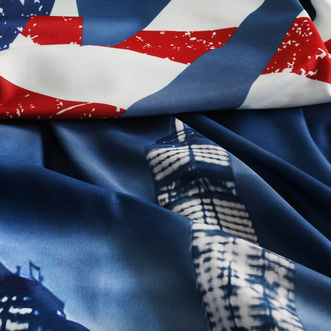 Microvezel dekbedovertrek New York