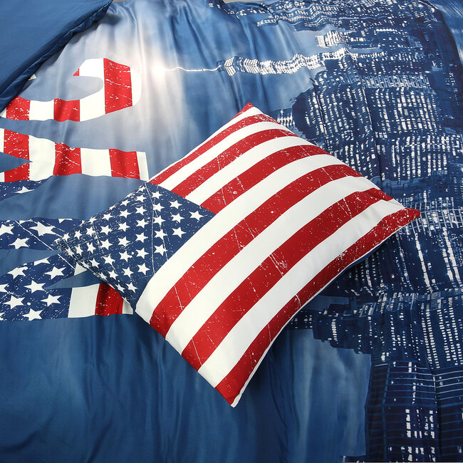 Microvezel dekbedovertrek New York