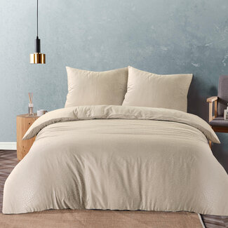 .Decoware® Microvezel dekbedovertrek Panter beige