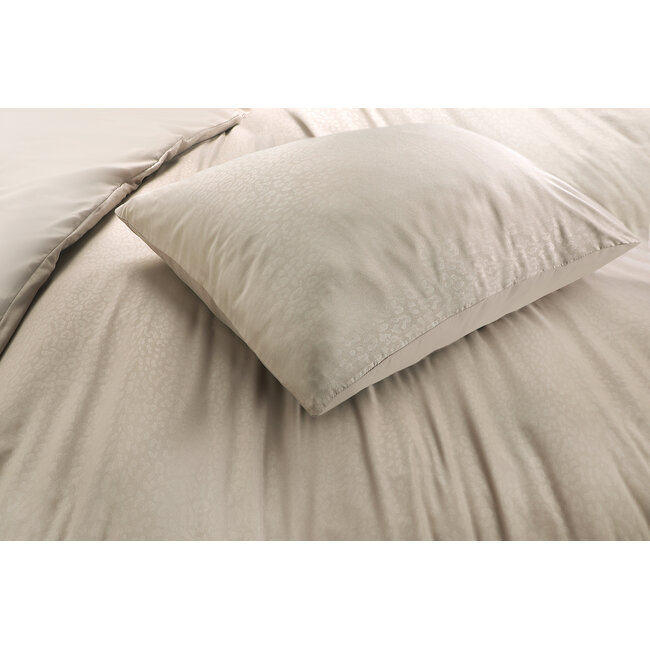Microvezel dekbedovertrek Panter beige