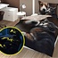 Glow in the dark kinderdekbedovertrek Hond en poes - katoen - 140x200+70x80 cm