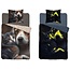 Holland Glow in the dark dekbedovertrek Hond en poes - katoen - eenpersoons