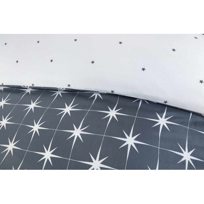 Microvezel dekbedovertrek Nothern Stars