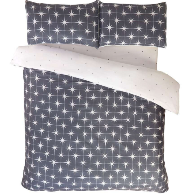 Microvezel dekbedovertrek Nothern Stars