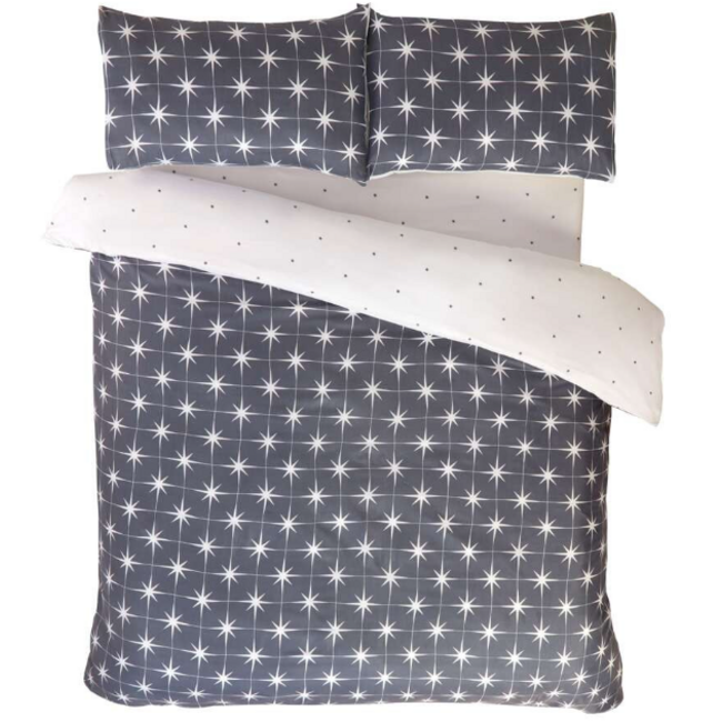 Microvezel dekbedovertrek Nothern Stars