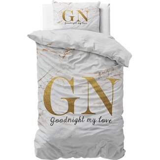 Sleeptime Microvezel dekbedovertrek Goodnight - Goud