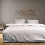 .Decoware® Hotelstreep dekbedovertrek - wit - katoen satijn