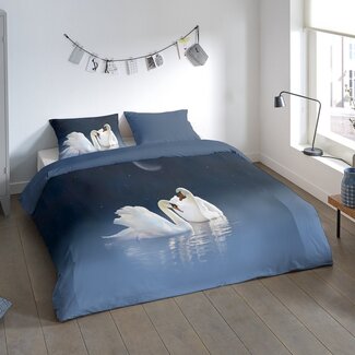 Pure Microvezel dekbedovertrek Zwanen