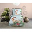 Katoen kinderdekbedovertrek Giraffe jungle - 140x220 + 60x70 cm