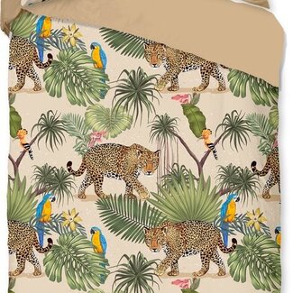 Good Morning Katoen dekbedovertrek Panter jungle tropical