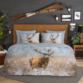 Good Morning Flanel dekbedovertrek Jolly