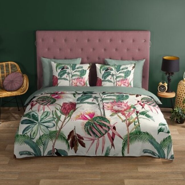 Katoen dekbedovertrek Coco