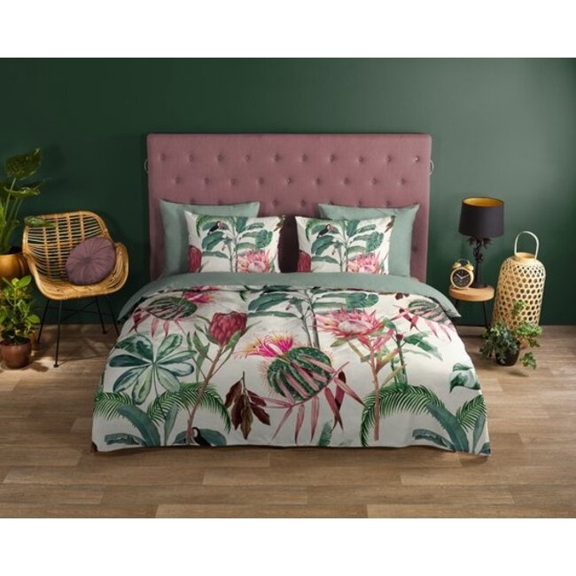 Katoen dekbedovertrek Coco