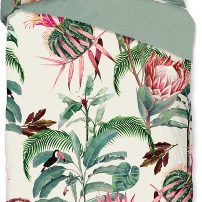 Katoen dekbedovertrek Coco