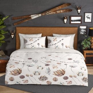 Good Morning Flanel dekbedovertrek Mirre