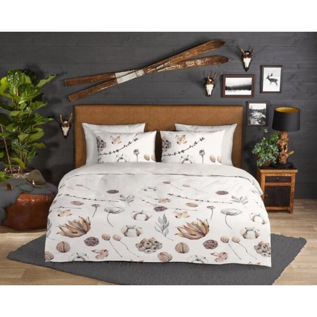 Flanel dekbedovertrek Mirre