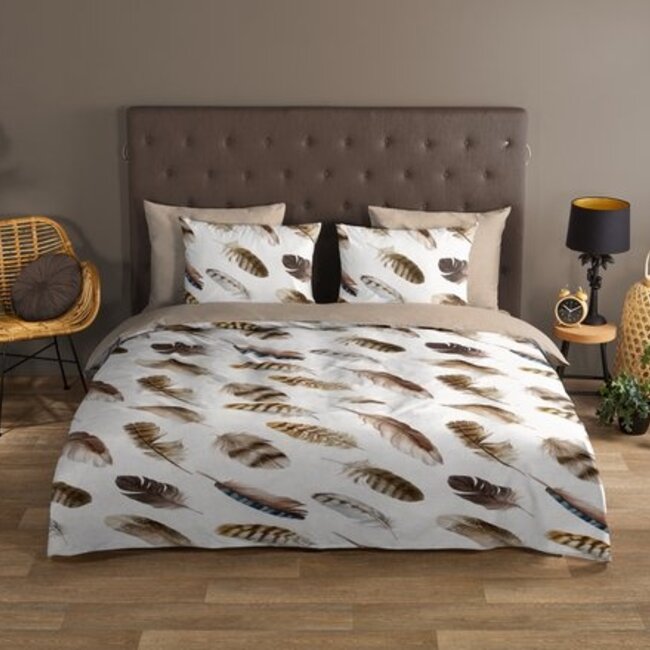 Katoen dekbedovertrek Fedra