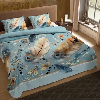 Pure Microvezel dekbedovertrek Wizz - blauw