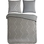 Microvezel dekbedovertrek Zigzag - Taupe