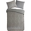 Microvezel dekbedovertrek Zigzag - Taupe