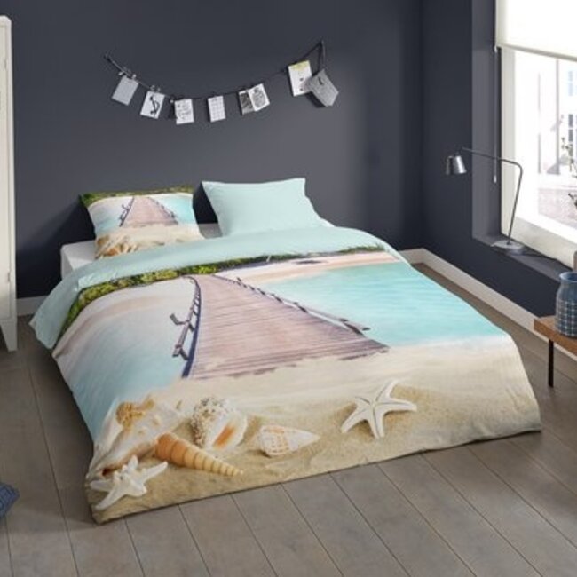 Dekbedovertrek Tropical beach - Microvezel