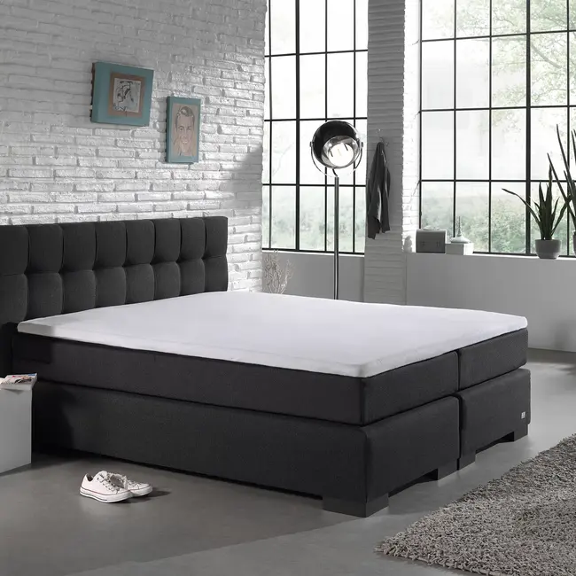 Molton topper hoeslaken - 160x200 cm