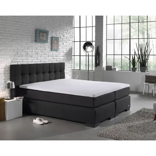 Molton topper hoeslaken - 160x200 cm