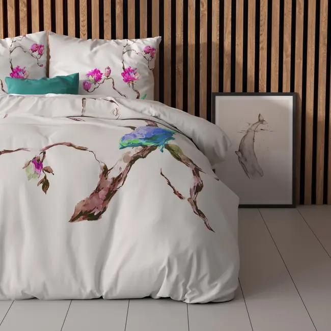 Microvezel dekbedovertrek Magnolias