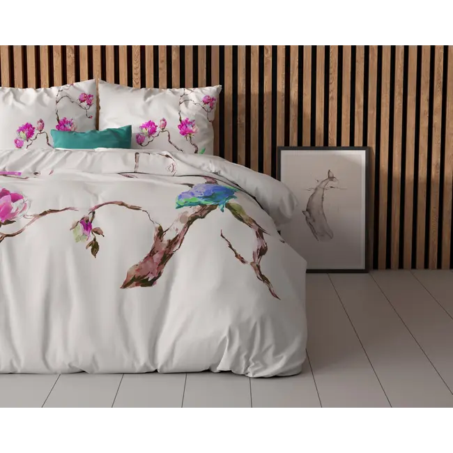 Microvezel dekbedovertrek Magnolias