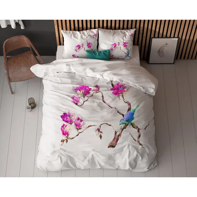 Microvezel dekbedovertrek Magnolias