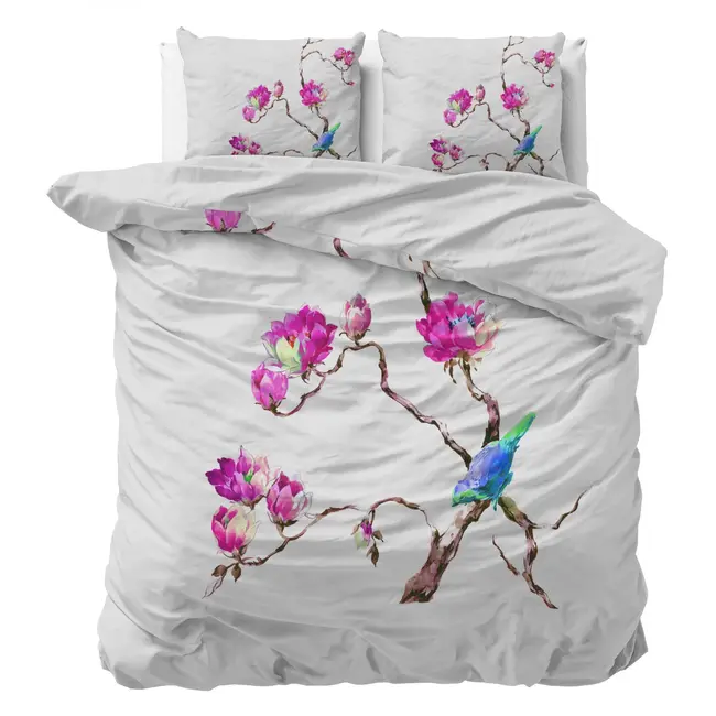 Microvezel dekbedovertrek Magnolias