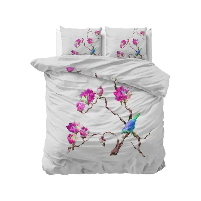 Microvezel dekbedovertrek Magnolias