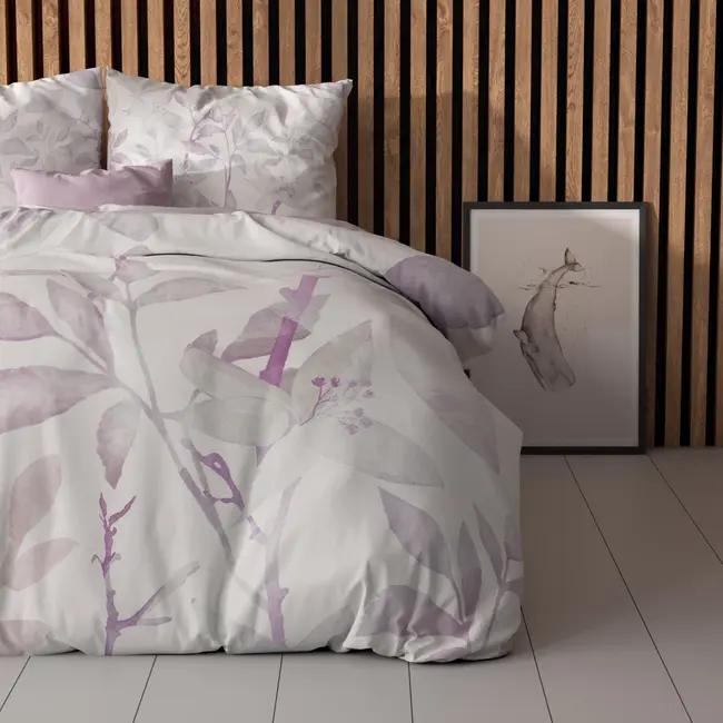 Microvezel dekbedovertrek Water Leaves