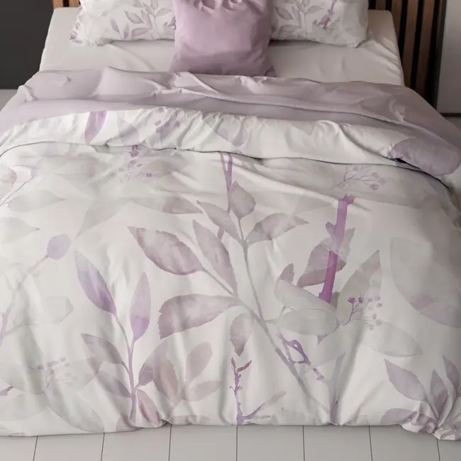 Microvezel dekbedovertrek Water Leaves
