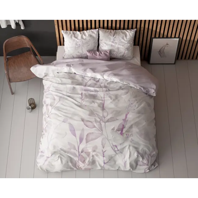 Microvezel dekbedovertrek Water Leaves