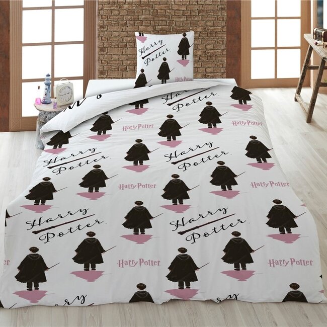 Harry Potter dekbedovertrek Toverstaf - 140x200 cm + 65x65 cm