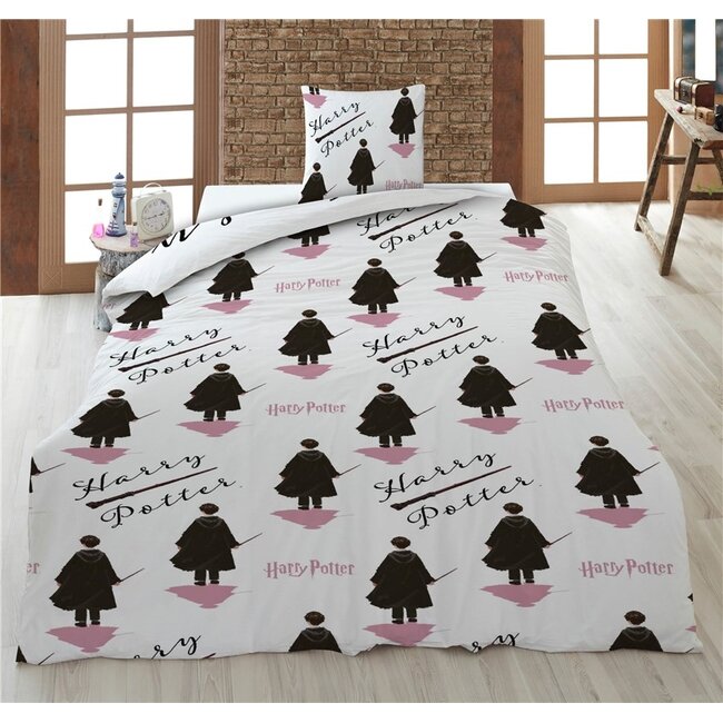Harry Potter dekbedovertrek Toverstaf - 140x200 cm + 65x65 cm