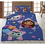 Gabby's Poppenhuis Microvezel dekbedovertrek Pandy & Mercat - 140x200 cm – 65x65 cm