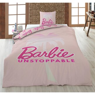 Disney & Licentie Microvezel dekbedovertrek Barbie Unstoppable - eenpersoons