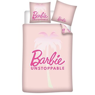 Disney & Licentie Microvezel dekbedovertrek Barbie Unstoppable - eenpersoons