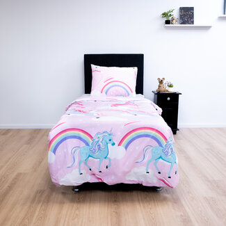 .Decoware® Ledikant My little unicorn dekbedovertrek - katoen