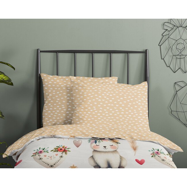 Ledikant dekbedovertrek Luz - 100x135 + 40x60 cm