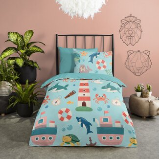 Pure Microvezel dekbedovertrek Sailor - eenpersoons