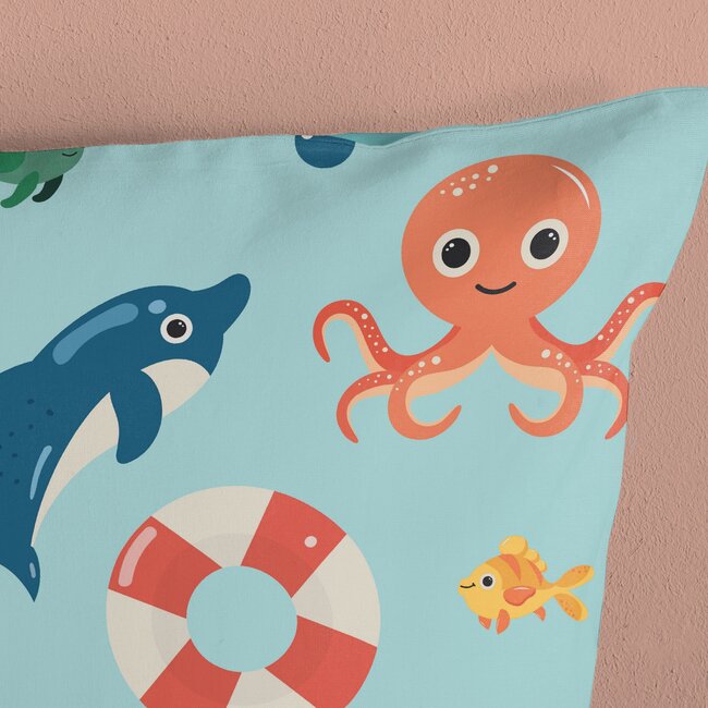 Microvezel dekbedovertrek Sailor - eenpersoons